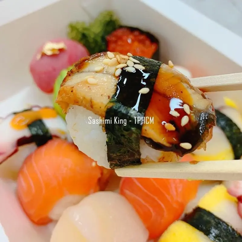 Hình ảnh N16 - sushi tổng hợp 8 loại 