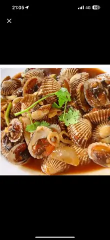 Hình ảnh Sò Huyết xào me