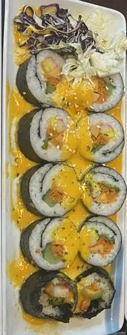 Hình ảnh Kimbap Sốt Trứng Muối 