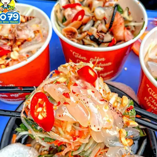 Hình ảnh Gỏi sứa biển trộn chua ngọt (không trộn sẵn)