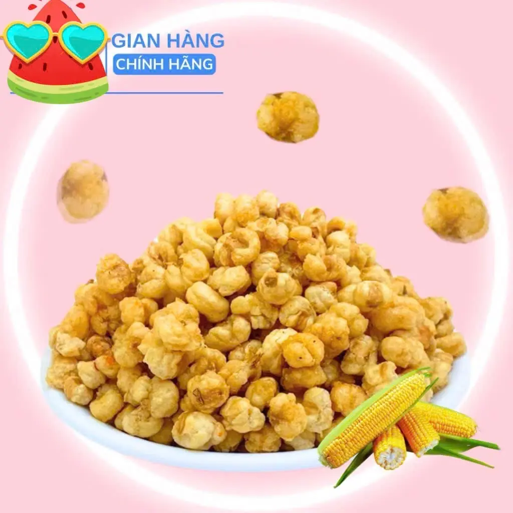 Hình ảnh 1 Gói Ngô Nếp Sấy Giòn-90g