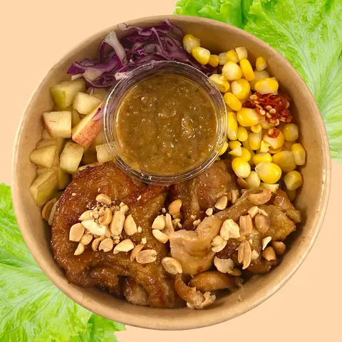 Hình ảnh Bún Gạo Lứt Gà Nướng