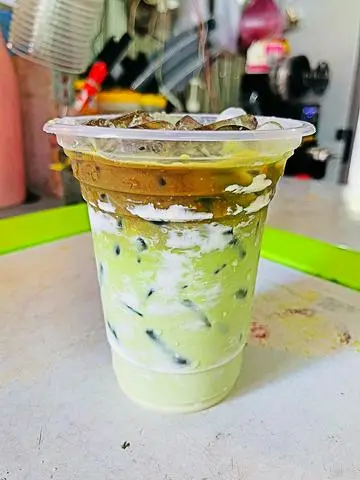 Hình ảnh Matcha Cà Phê Phô Mai Dầm Ly Khổng Lồ 800ml