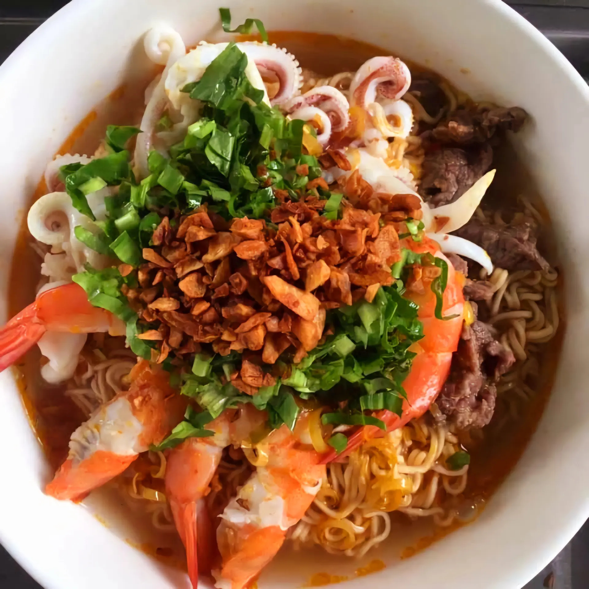 Hình ảnh Mì Thái Tôm Mực