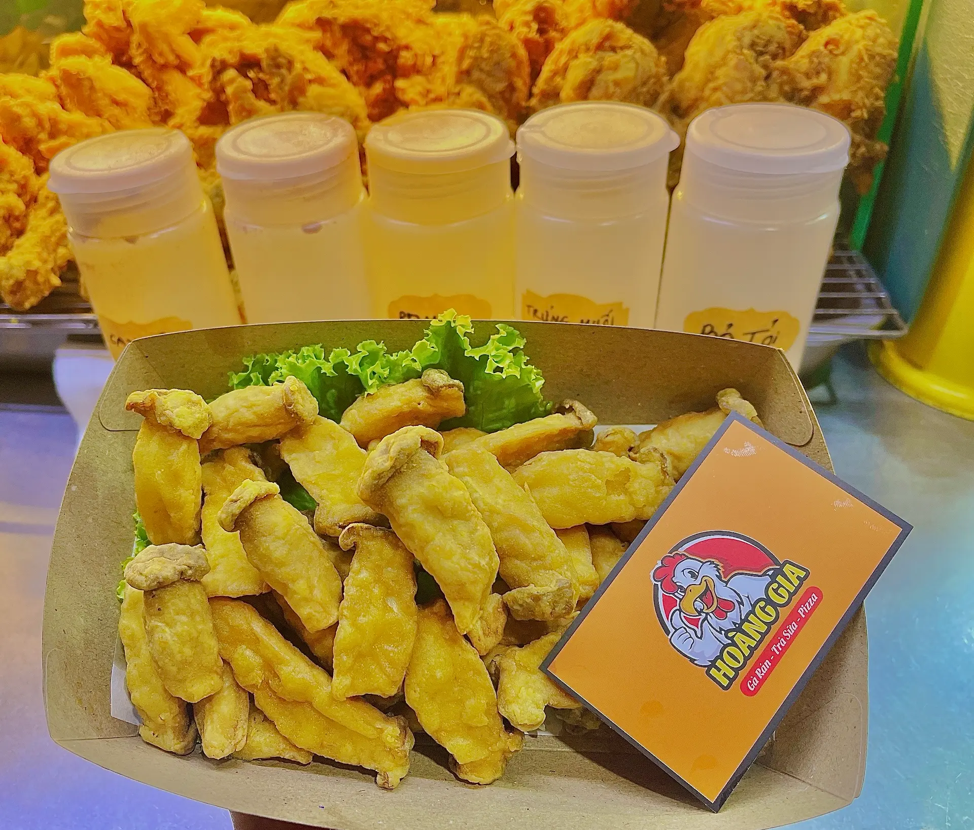 Hình ảnh Nấm Đùi Gà Chiên Giòn ( Lắc Gia Vị )