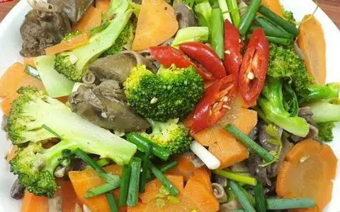 Hình ảnh Lòng Xào Bông Cải
