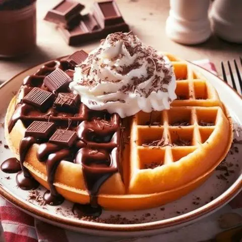 Hình ảnh Socola waffle - Chocolate