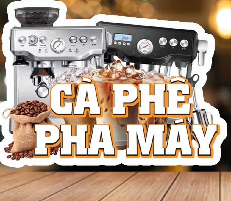 Hình ảnh Cafe pha máy