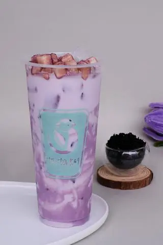 Hình ảnh Trà sữa sốt khoai môn tươi