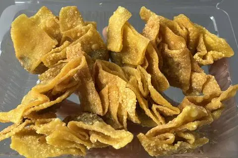 Hình ảnh Hoành thánh chay chiên