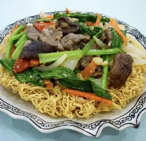 Hình ảnh Mì Xào Giòn Bò
