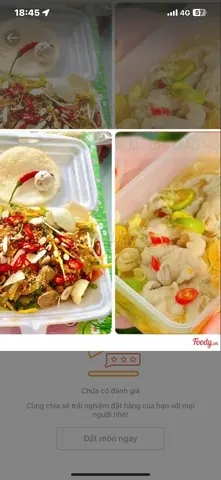 Hình ảnh Combo tré trộn đặt biệt + 1 hộp chân gà sả tắc + tặng 1 ly trà tắc 