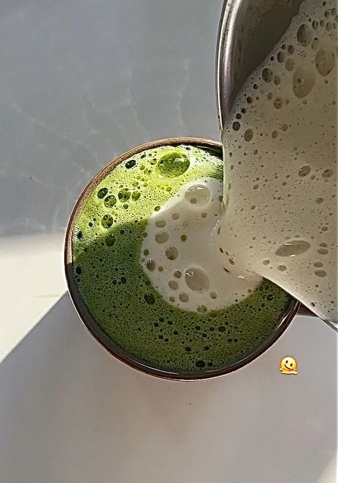 Hình ảnh Matcha Latte kem phô mai