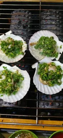 Hình ảnh Sò điệp Nhật nướng mỡ hành (1 con)