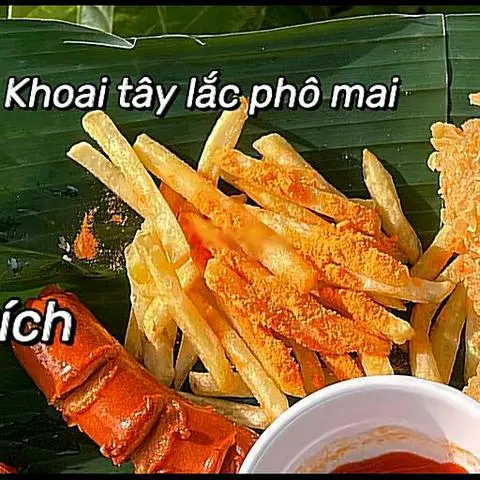 Hình ảnh Khoai tây lắc phô mai