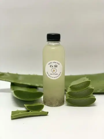 Hình ảnh Nha Đam Hạt Chia chai 350ml