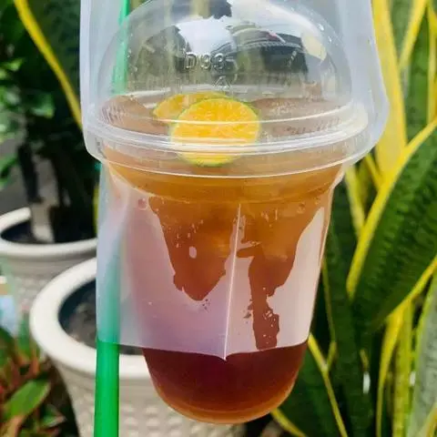Hình ảnh Hồng trà tắc 750ml