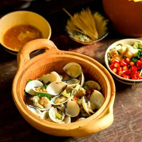 Hình ảnh Nghêu hấp thái