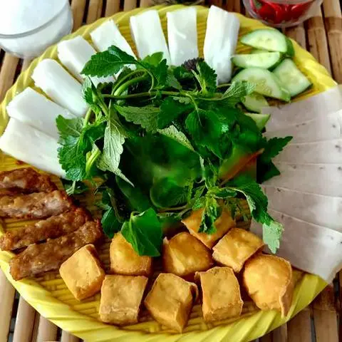 Hình ảnh Bún đậu chả thịt