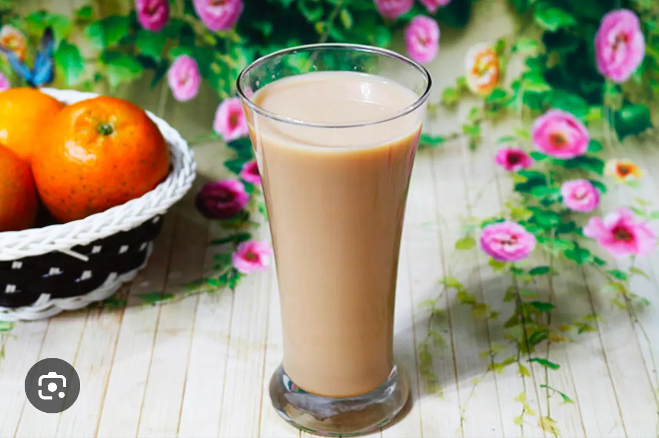 Hình ảnh Trà sữa không bột kem béo