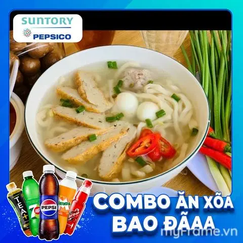 Hình ảnh Combo bánh canh truyền thống + nước ngọt SPVB