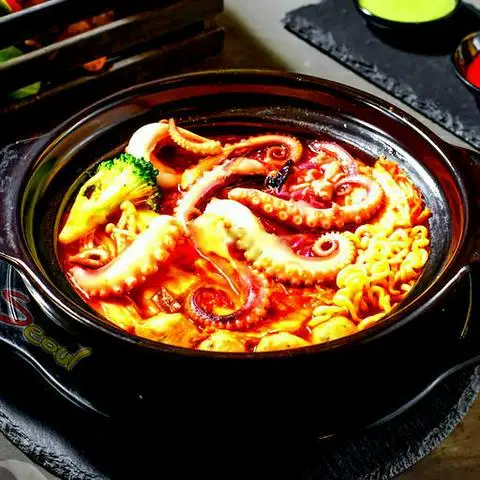 Hình ảnh Mì Kim chi Bạch Tuộc