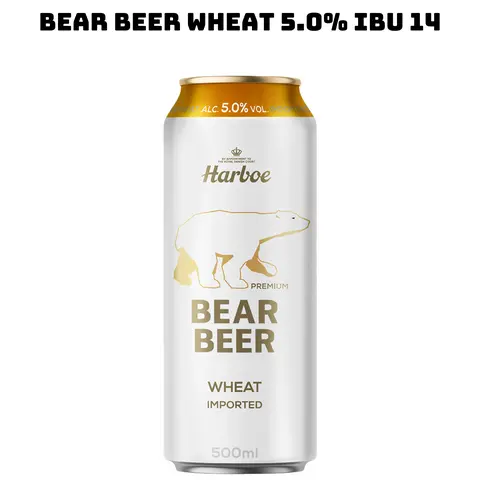 Hình ảnh Bear B.e.e.r Wheat 5.0% IBU 14 500ml