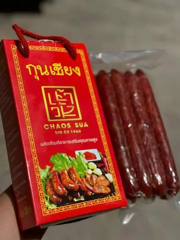 Hình ảnh Lạp Xưởng Thái Lan Chao Sua 500g