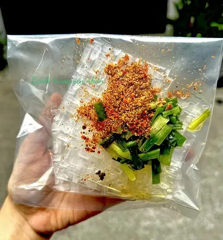 Hình ảnh vò mỡ hành muối