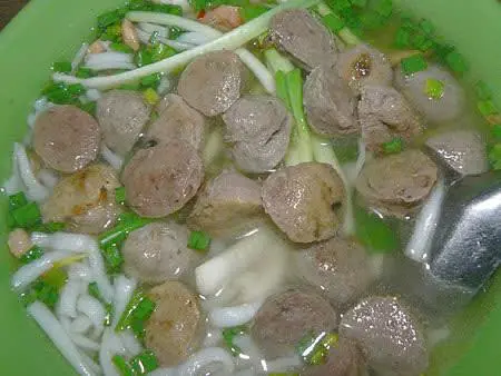 Hình ảnh bánh canh bò viên 