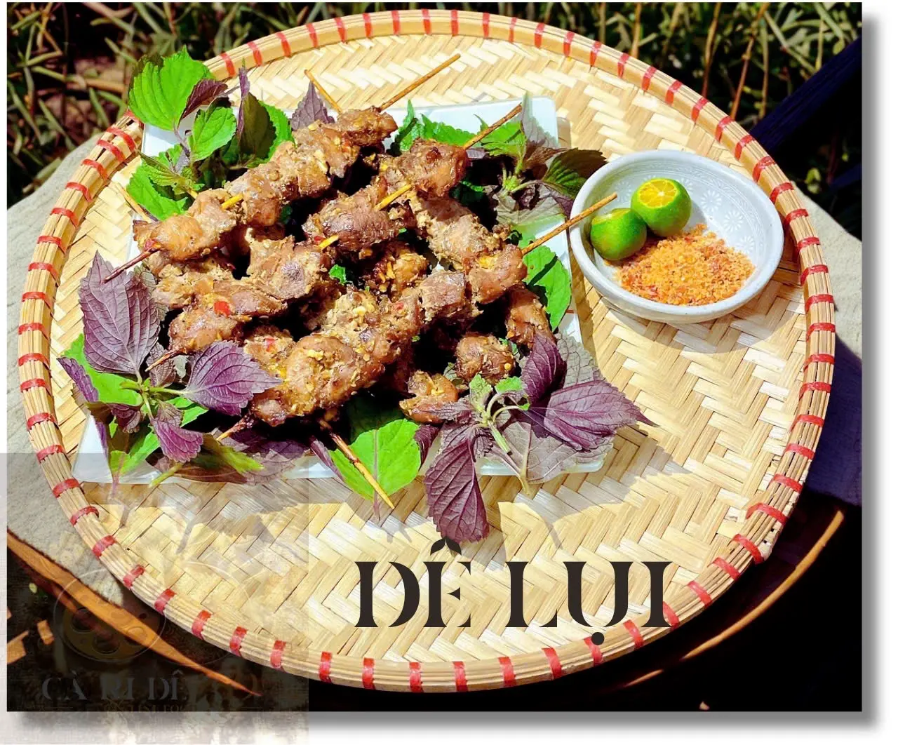 Hình ảnh Cà Ri Dê Phần VỪA + 2 Xiên Dê Lụi ( Tặng Cơm Nị)