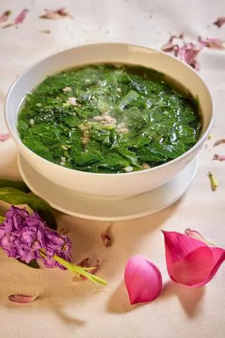 Hình ảnh CANH BÔNG NGÓT THỊT BẰM