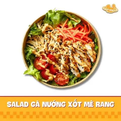 Hình ảnh Salad gà nướng xốt mè rang