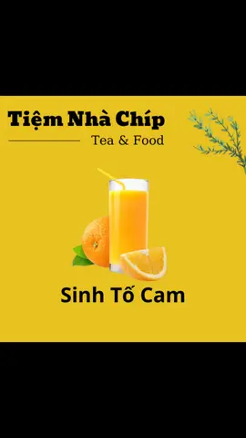 Hình ảnh Sinh Tố Cam