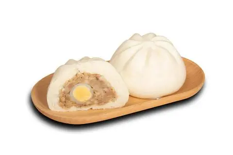 Hình ảnh Bánh Bao Thập Cẩm 1 Trứng Cút 120g