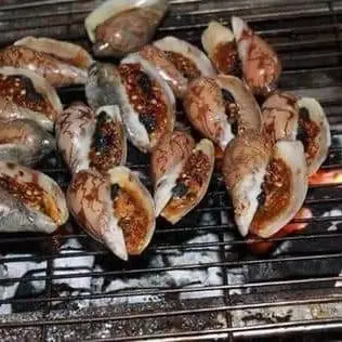 Hình ảnh ốc giác nướng muối ớt một con