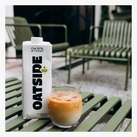 Hình ảnh Cà phê sữa hạt oatside