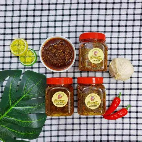 Hình ảnh Hũ 130gr Sa tế nhà làm