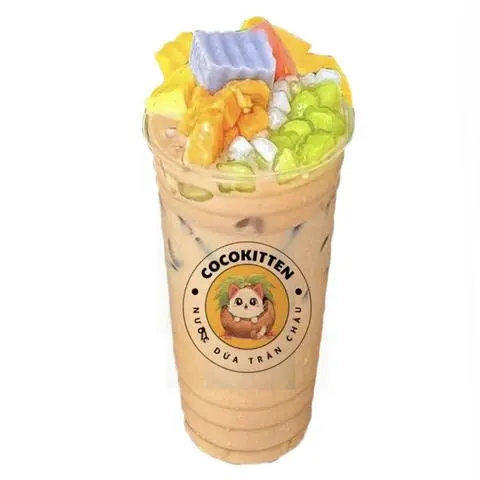 Hình ảnh Trà sữa full topping (500ml)