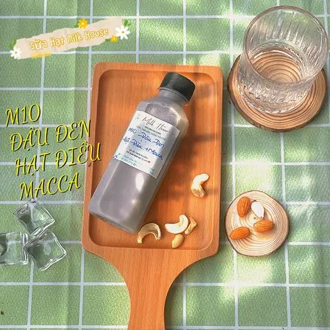 Hình ảnh Sữa Hạt Điều + Đậu đen + Macca M10