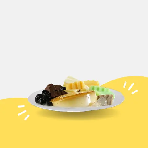 Hình ảnh Mix Topping Trà Sữa