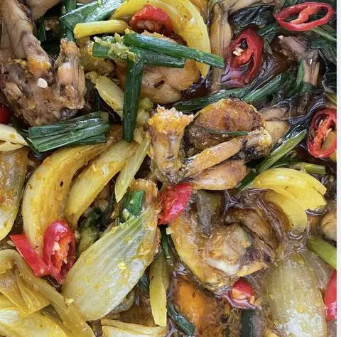 Hình ảnh Ếch Xào Lăn
