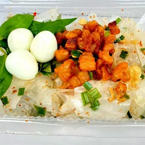 Hình ảnh Combo dẻo tóp mỡ hành - 1 trà sữa Thái