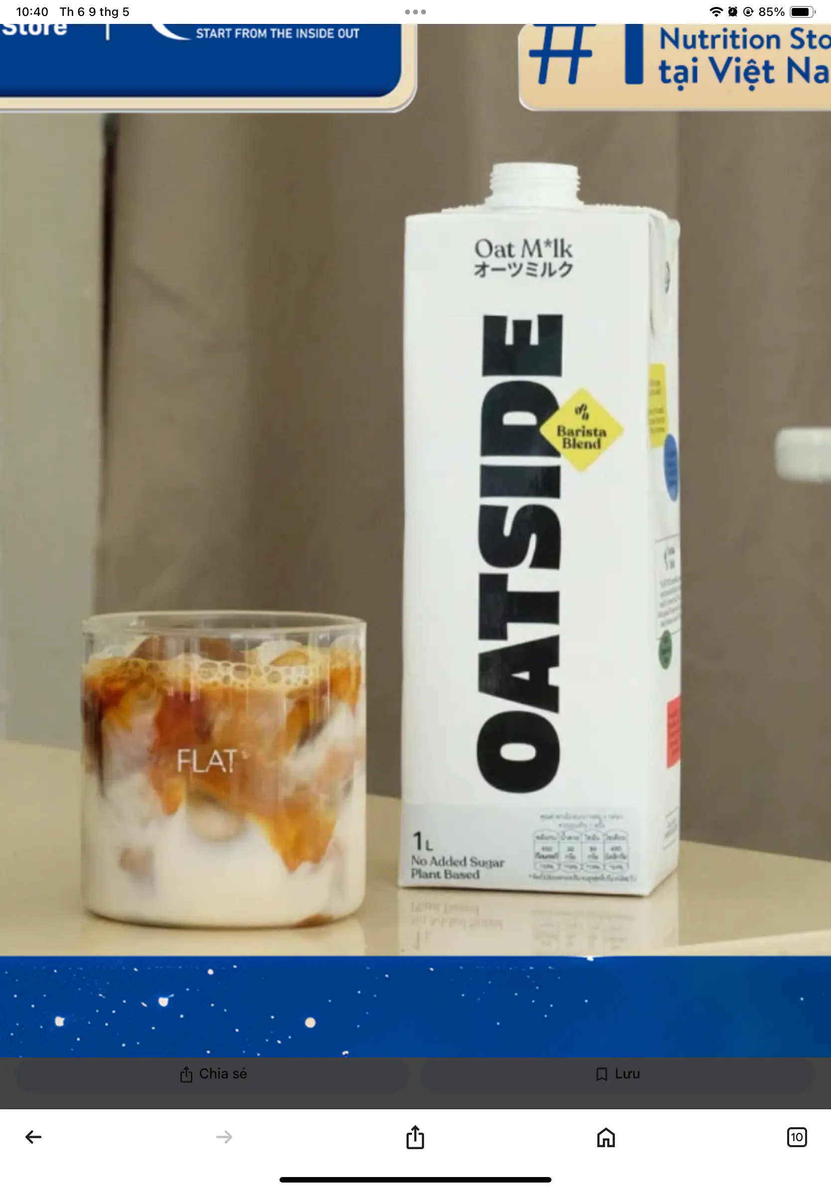 Hình ảnh Bạc xỉu sữa (oatside)