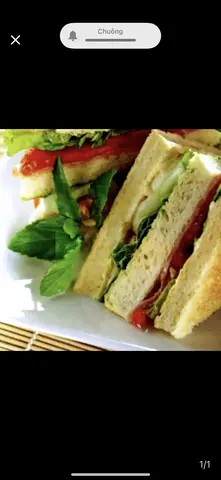 Hình ảnh sanwich bò