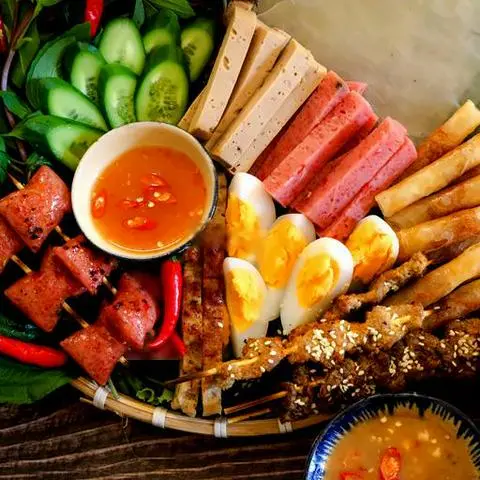 Hình ảnh Bánh cuốn Gia Lai phần lớn