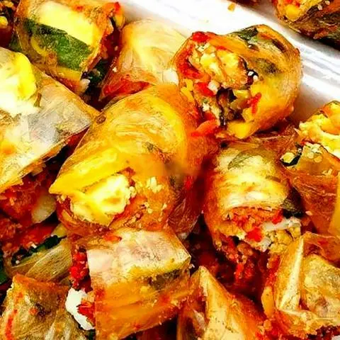 Hình ảnh Bánh tráng cuốn sốt bơ