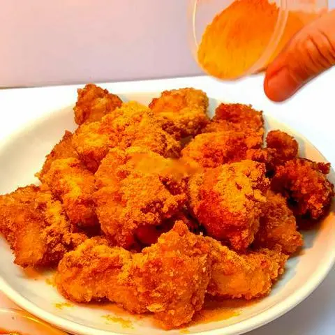 Hình ảnh Gà xù lắc phô mai