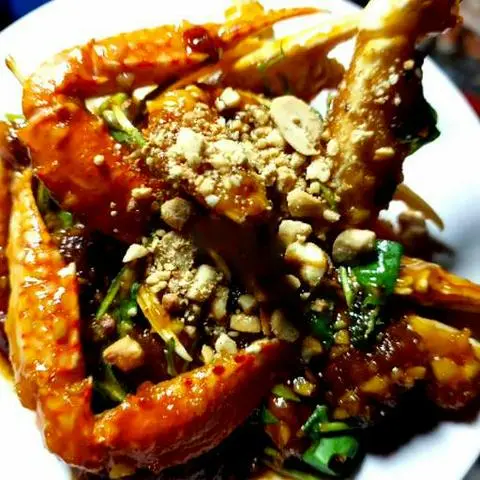 Hình ảnh Càng ghẹ rang me