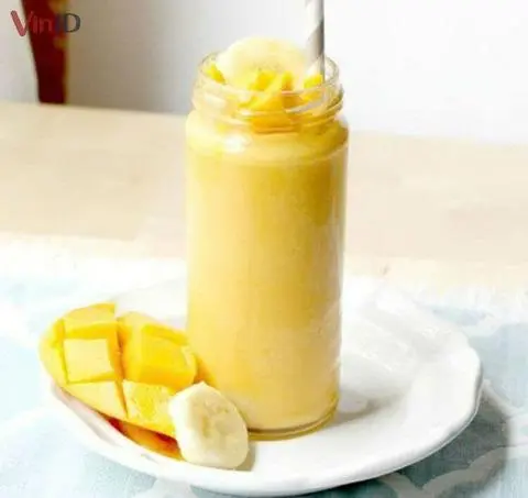 Hình ảnh Sinh tố xoài chuối